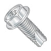 8-32 x 1/2 Phillips Indented Hex Washer Thread Cutting Screw Type 23 Fully Threaded Zinc-Bolt Demon